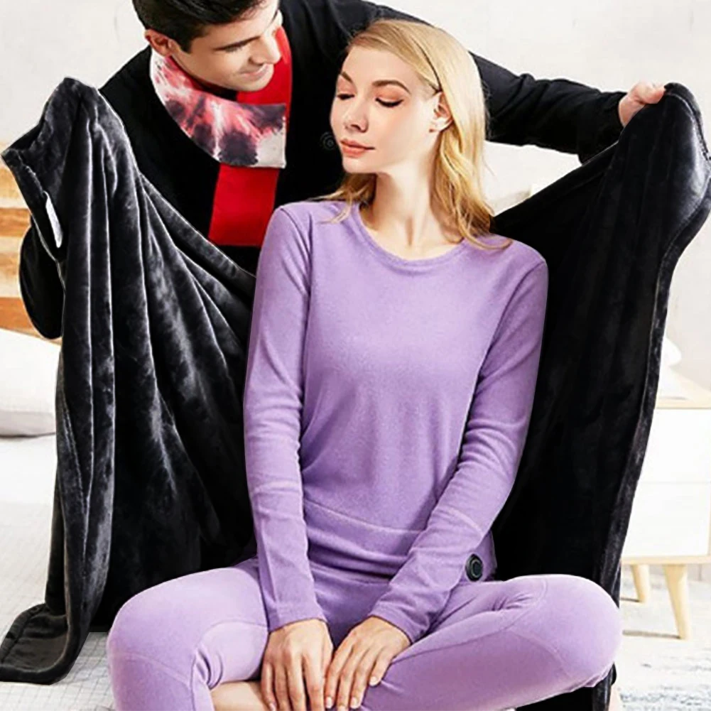 USB Heated Shawl Wearable Heated Poncho Throw 3 Heating Level Portable Poncho Wrap Soft Heated Throw Blanket for Camping Hiking
USB Heated Shawl Wearable Heated Poncho Throw 3 Heating Level Portable Poncho Wrap Soft Heated Throw Blanket for Camping Hiking