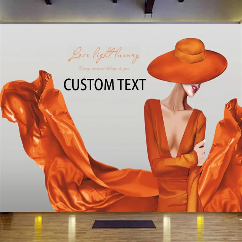 Custom Fashion Model Wallpaper Industrial Decor Mural Clothing Store Shopping Mall Fabric Store Background 3d Wall Paper
Custom Fashion Model Wallpaper Industrial Decor Mural Clothing Store Shopping Mall Fabric Store Background 3d Wall Paper