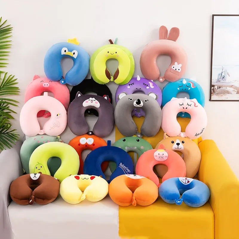 Cartoon Kids U-shaped Pillow Memory Foam Soft Plush Neck Cushion Comfort Sleep Nap Neck Protection Airplane Car Outdoor Travel
Cartoon Kids U-shaped Pillow Memory Foam Soft Plush Neck Cushion Comfort Sleep Nap Neck Protection Airplane Car Outdoor Travel