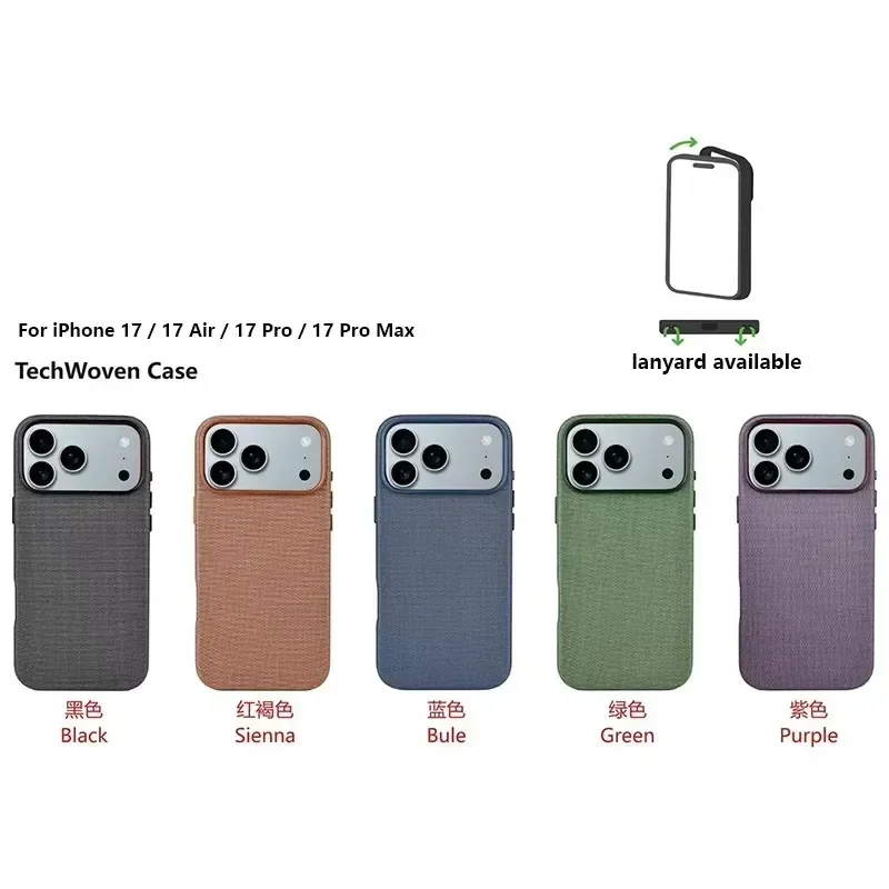 Для 17 pro max магнитный чехол HighTech тканевый чехол противоударный устойчивый к царапинам и совместим с беспроводной зарядкой
Для 17 pro max магнитный чехол HighTech тканевый чехол противоударный устойчивый к царапинам и совместим с беспроводной зарядкой