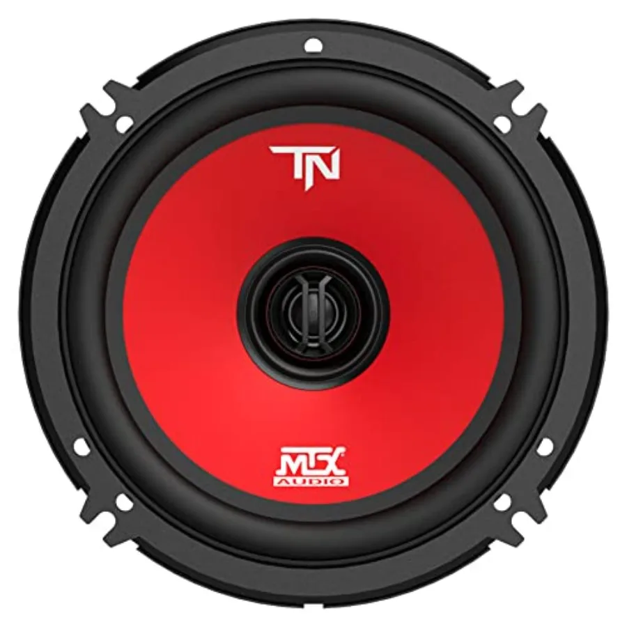 Audio TERMINATOR6 Terminator Series 6.5 2-Way 45W RMS 4-Ohm Coaxial Speaker Pair for car audio use polypropylene cone black hig
Audio TERMINATOR6 Terminator Series 6.5 2-Way 45W RMS 4-Ohm Coaxial Speaker Pair for car audio use polypropylene cone black hig