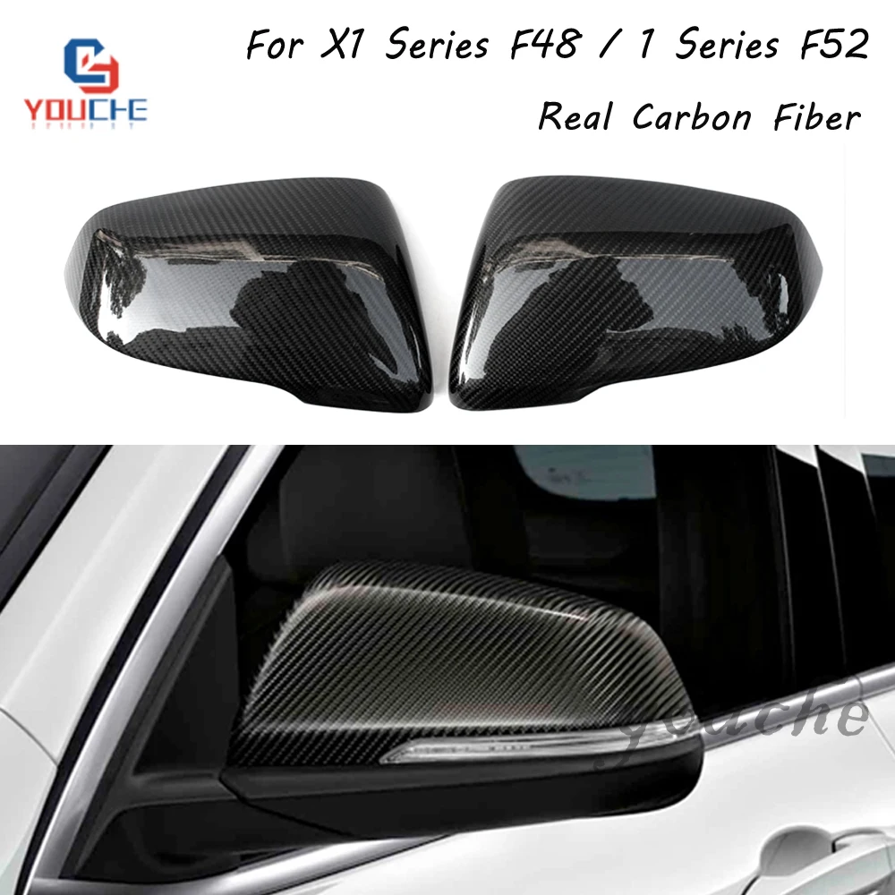 2 Pcs Real Carbon Fiber Car Side Rearview Mirror Cap Cover Trim Shell For X1 F48 F45 F52 G29 OEM Style Replacement Mirror Caps
2 Pcs Real Carbon Fiber Car Side Rearview Mirror Cap Cover Trim Shell For X1 F48 F45 F52 G29 OEM Style Replacement Mirror Caps