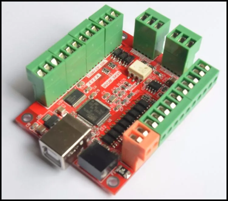 Ultra powerful USB interface MACH3 motion control card engraving machine control interface board CNC
Ultra powerful USB interface MACH3 motion control card engraving machine control interface board CNC