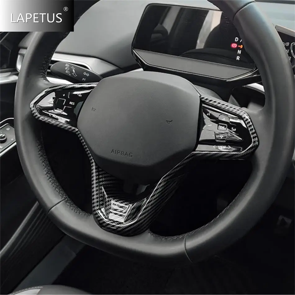 Carbon Fiber Window Lift / Steering Wheel / Lights Control Panel Cover Trim For VW Volkswagen ID.6 ID6 2022-2025 Car Accessories
Carbon Fiber Window Lift / Steering Wheel / Lights Control Panel Cover Trim For VW Volkswagen ID.6 ID6 2022-2025 Car Accessories
