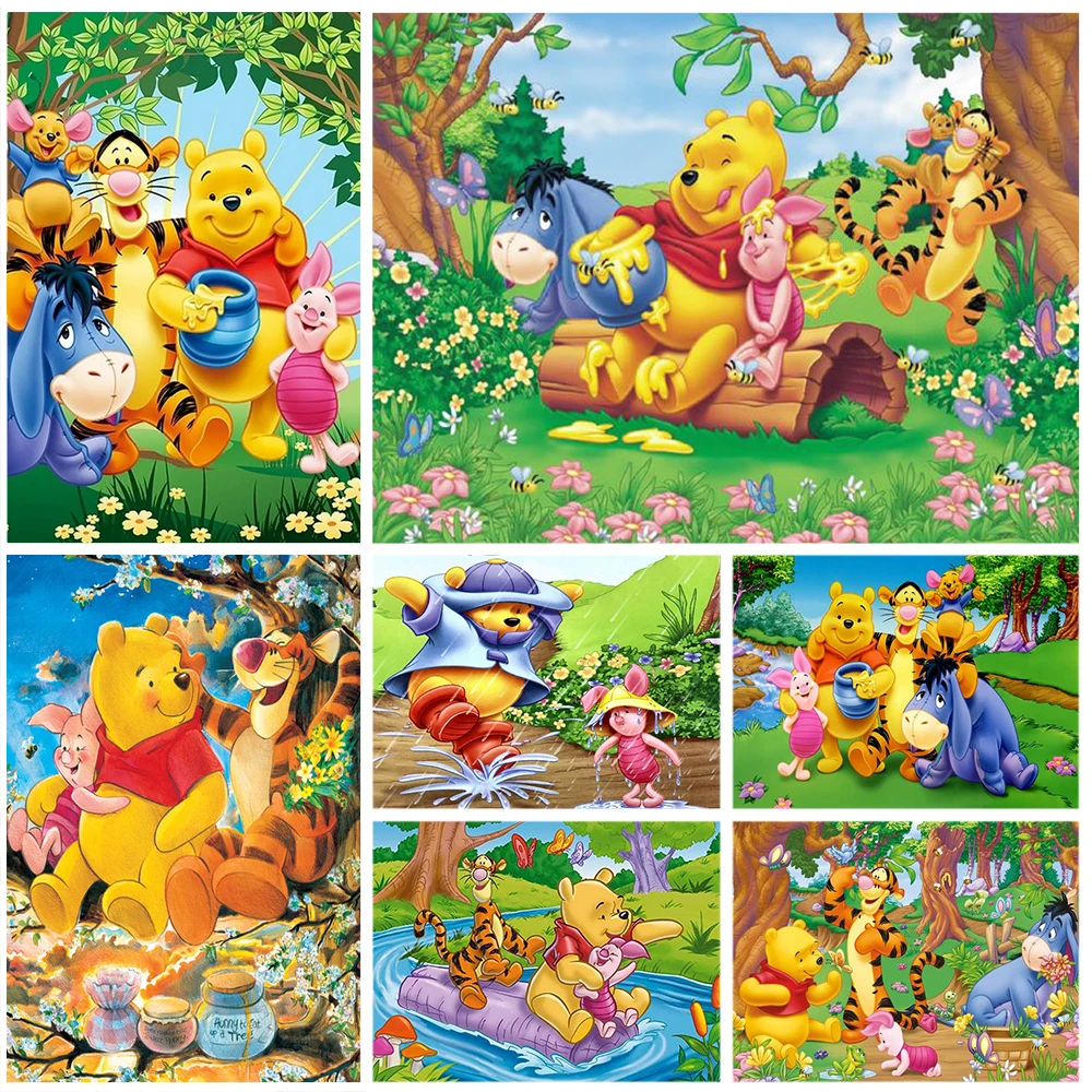 Disney Cartoon Winnie the Pooh Oil Painting By Numbers Handpainted Pictures By Numbers Diy Painting Number For Adults
Disney Cartoon Winnie the Pooh Oil Painting By Numbers Handpainted Pictures By Numbers Diy Painting Number For Adults