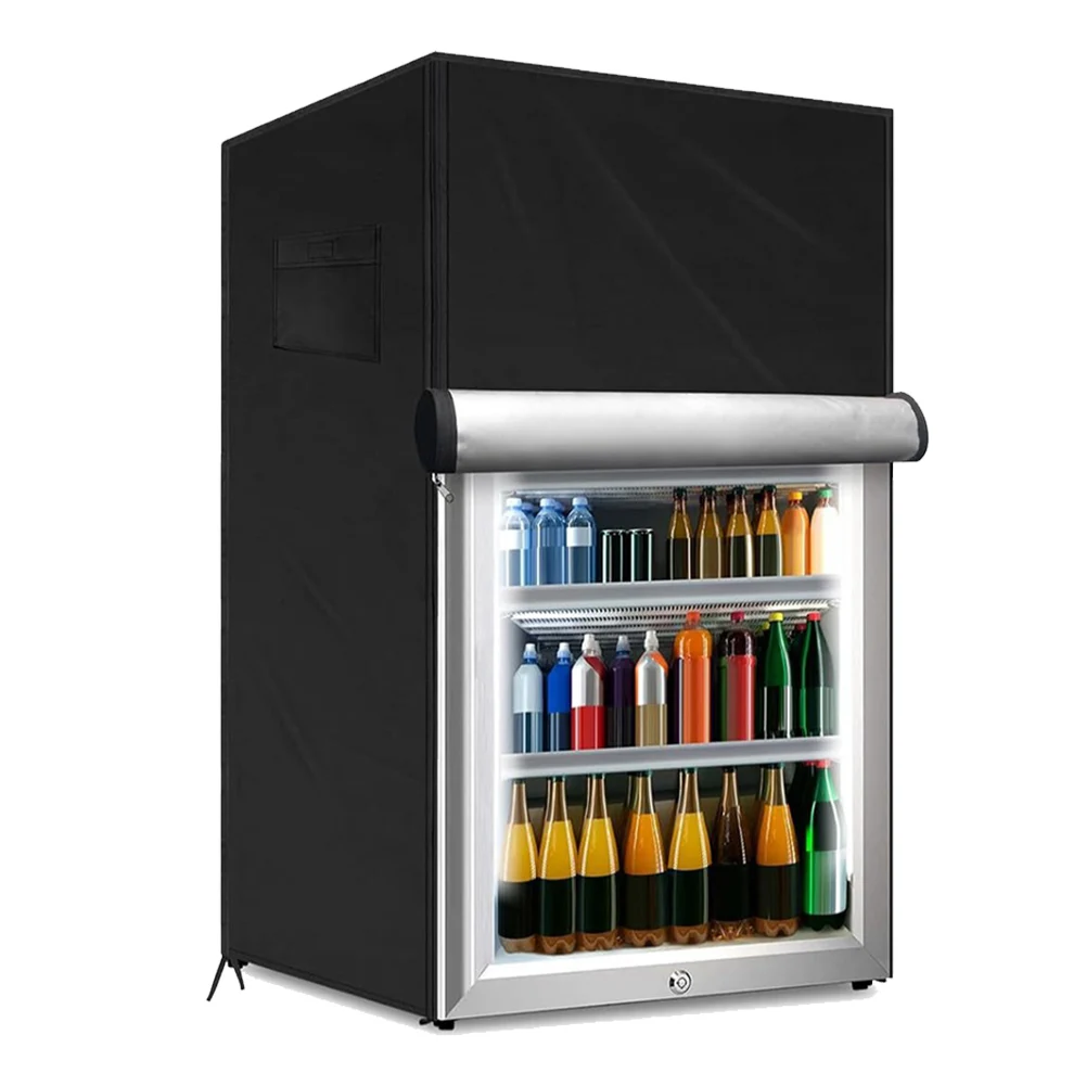 Waterproof Vertical Freezer Cover 210D Oxford Cloth 3 Cubic Dustproof Waterproof Outdoor Freezers Refrigerator Protective Cover
Waterproof Vertical Freezer Cover 210D Oxford Cloth 3 Cubic Dustproof Waterproof Outdoor Freezers Refrigerator Protective Cover
