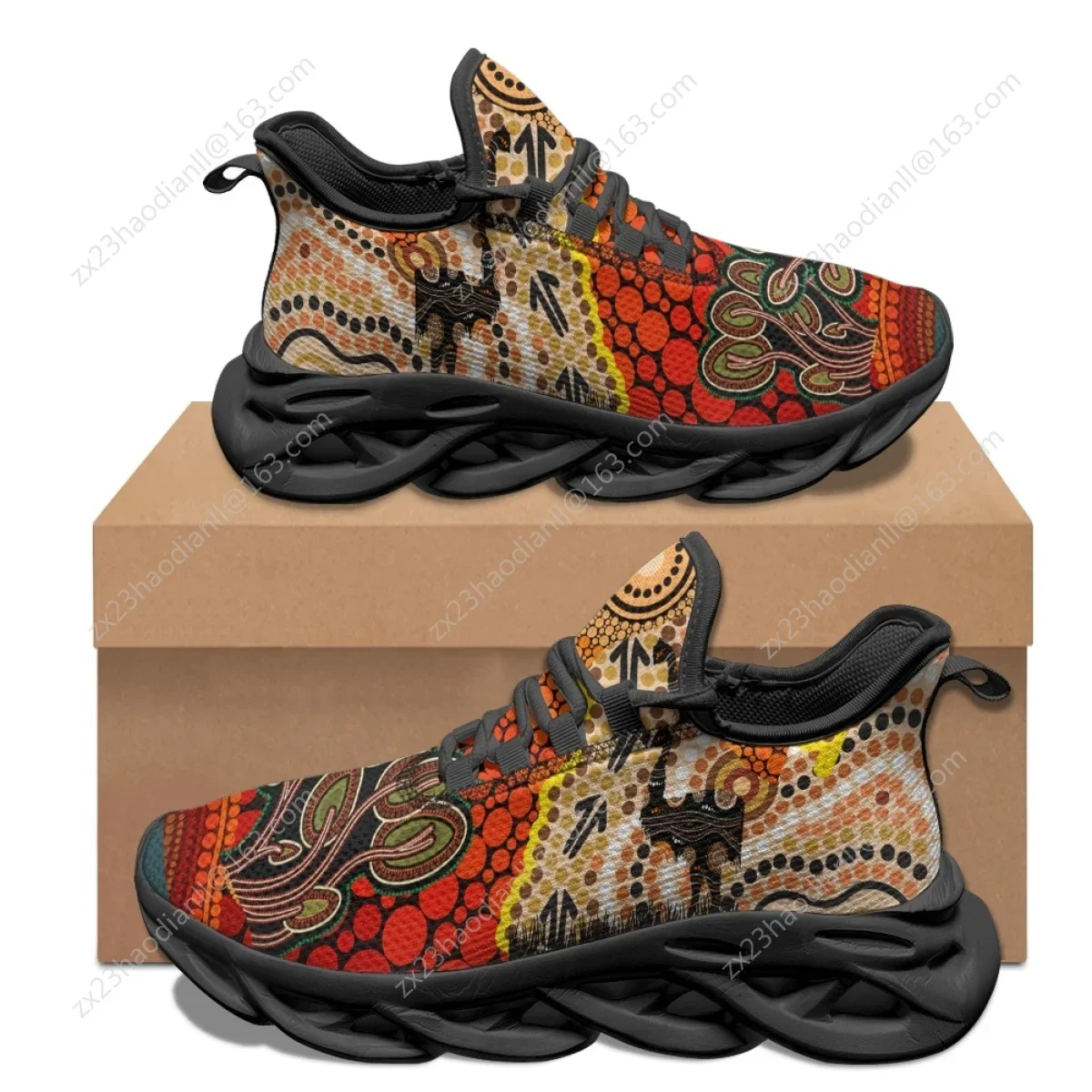 Australian Aboriginal Sun Emu Black Print Sneakers Tribal Casual Non-slip Lace-Up Flat Shoes Summer Breathable Vulcanized Shoes
Australian Aboriginal Sun Emu Black Print Sneakers Tribal Casual Non-slip Lace-Up Flat Shoes Summer Breathable Vulcanized Shoes