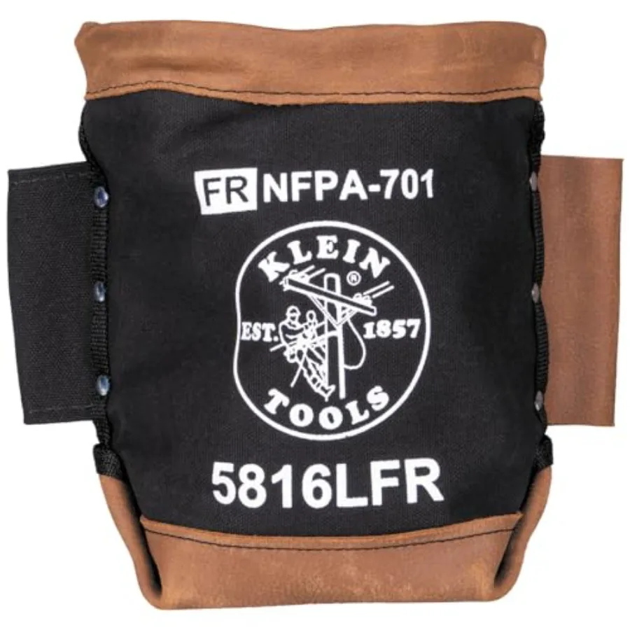 5816LFR Flame Resistant for Storage with Leather Reinforced Rim and Bottom and Separated Tunnel Loops Connection
5816LFR Flame Resistant for Storage with Leather Reinforced Rim and Bottom and Separated Tunnel Loops Connection