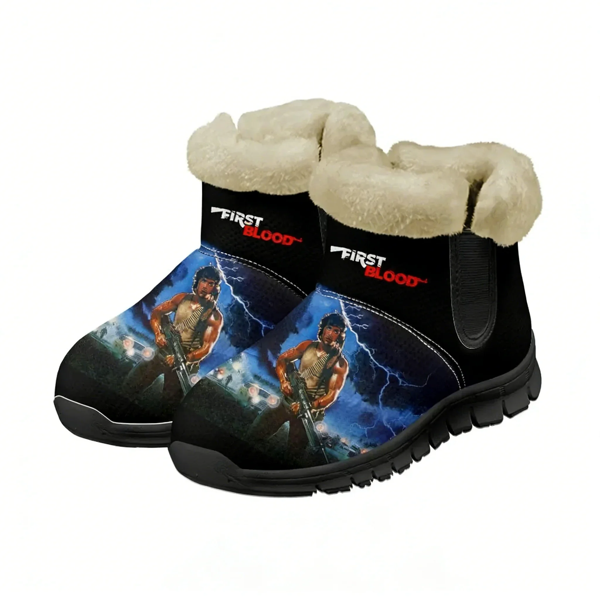 John Rambo F-First B-Blood Snow Boots MensWomens Teenager Shoes Keep Warm Casual Winter Outdoors Boot Lightweight Sports
John Rambo F-First B-Blood Snow Boots MensWomens Teenager Shoes Keep Warm Casual Winter Outdoors Boot Lightweight Sports
