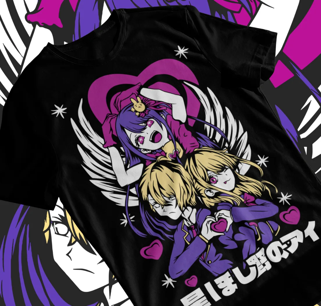 Oshi No Ko Ai Hoshino Anime MAnga Unisex T-Shirt Soft Tee All Sizes
Oshi No Ko Ai Hoshino Anime MAnga Unisex T-Shirt Soft Tee All Sizes