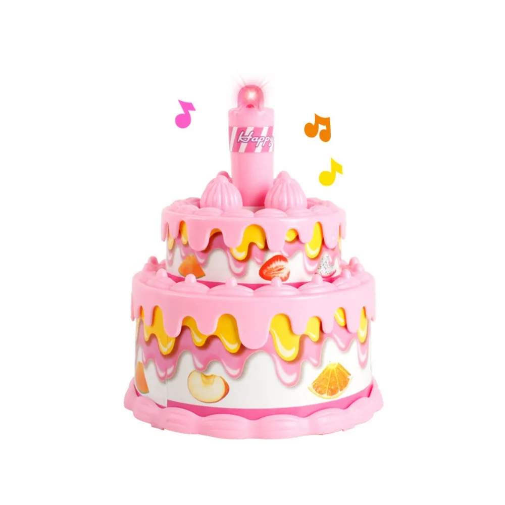 Pretend Play Birthday Cake Toy with Light Music Pretend Play Set Early Education Kawaii Princess Tea Time Toy Birthday Gift
Pretend Play Birthday Cake Toy with Light Music Pretend Play Set Early Education Kawaii Princess Tea Time Toy Birthday Gift