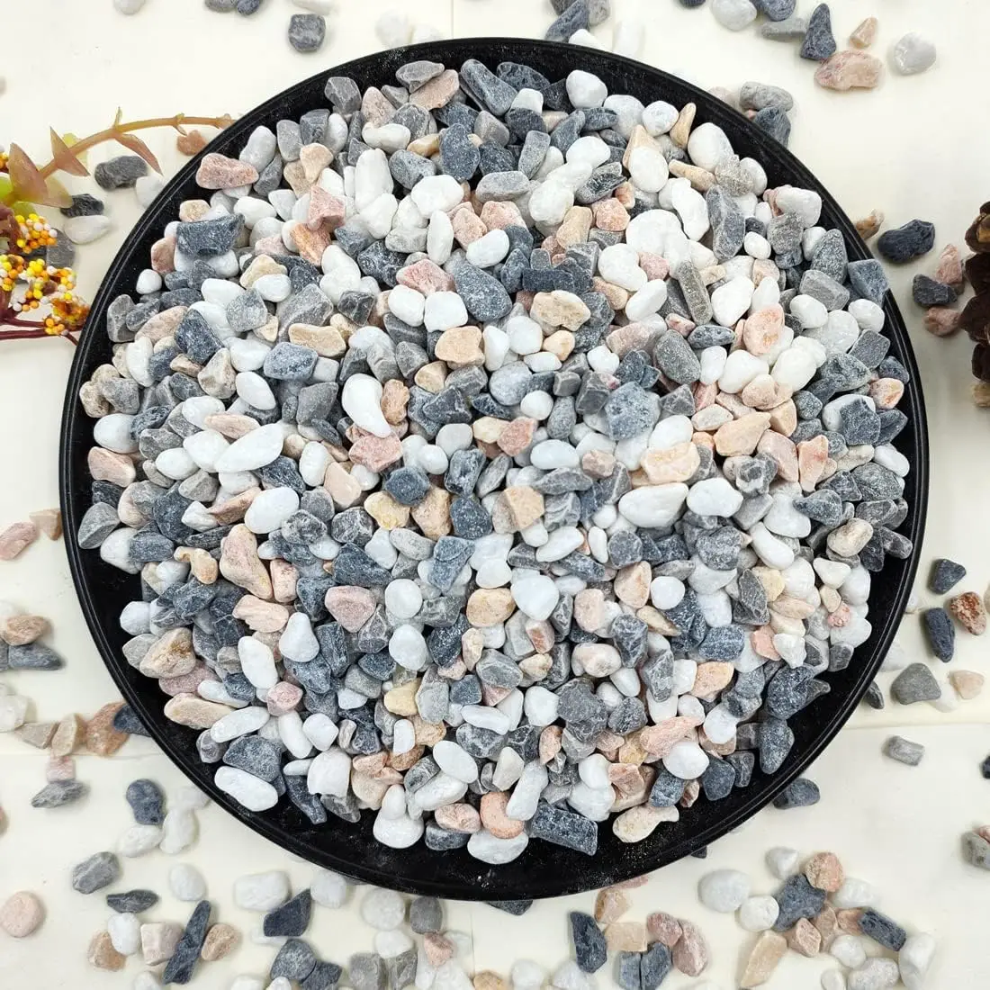 2LB Succulent Gravel Pebbles, 1/5 Inch Decorative Polished Stones for Plants, Aquariums & Gardens, Mixed Color
2LB Succulent Gravel Pebbles, 1/5 Inch Decorative Polished Stones for Plants, Aquariums & Gardens, Mixed Color