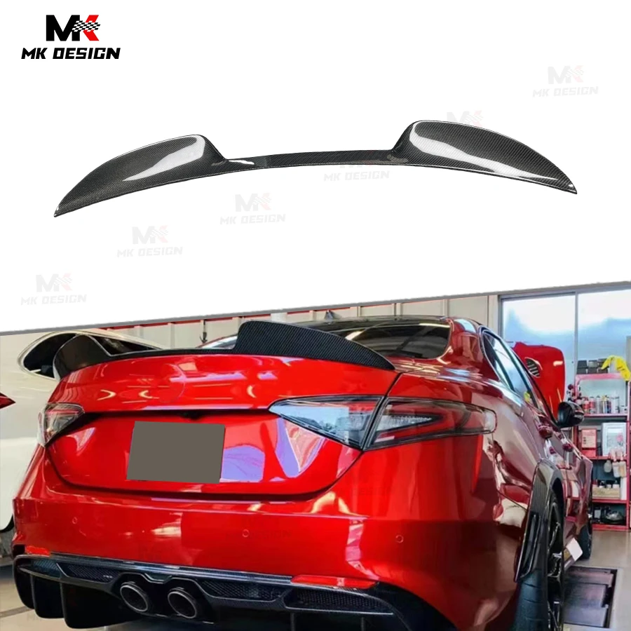 Carbon Fiber GTA Style Rear Trunk Lip Spoiler Wing for Alfa Romeo Giulia 2015-2021 Rear Wing Boot Lip Spoiler Car Accessories
Carbon Fiber GTA Style Rear Trunk Lip Spoiler Wing for Alfa Romeo Giulia 2015-2021 Rear Wing Boot Lip Spoiler Car Accessories