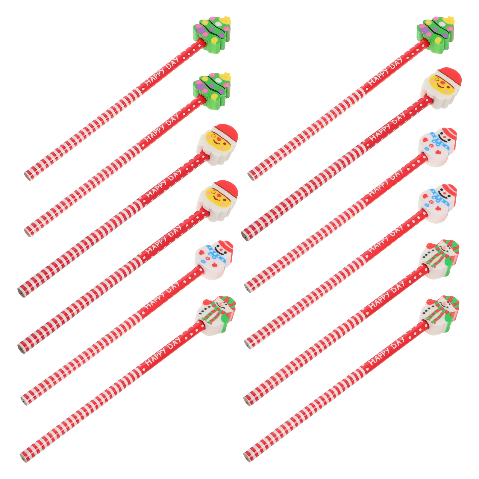 Christmas Pencils Smooth Writing Eraser Included Sketching Drawing School Supplies Cartoon Gifts Kids Adults Wood Material
Christmas Pencils Smooth Writing Eraser Included Sketching Drawing School Supplies Cartoon Gifts Kids Adults Wood Material