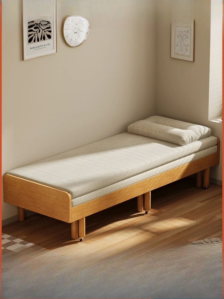 Retractable bed Small apartment study folding sofa bed Solid wood dual-purpose double single sitting and lying dual-purpose bed
Retractable bed Small apartment study folding sofa bed Solid wood dual-purpose double single sitting and lying dual-purpose bed