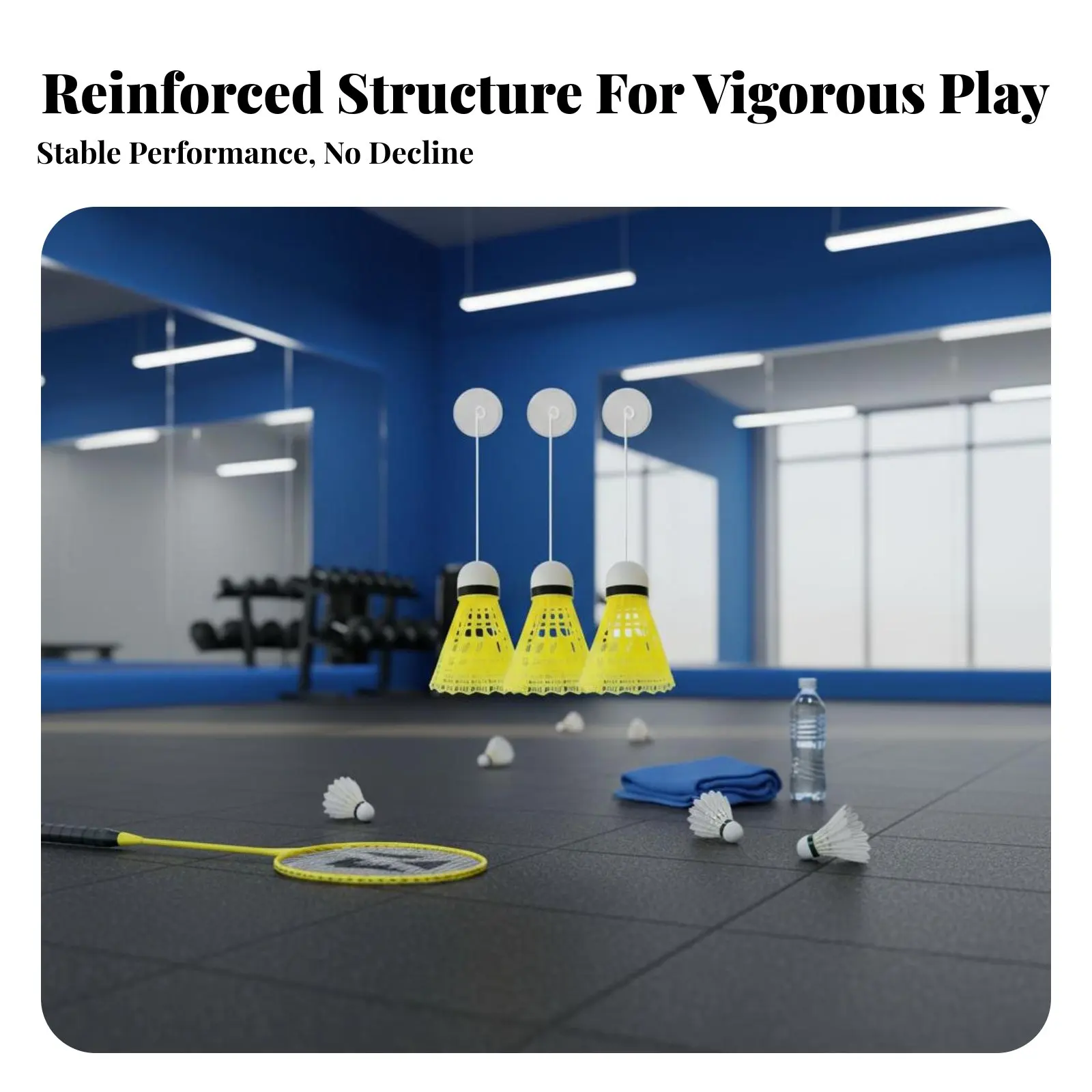 Return Badminton Practice Device No Shuttlecock Pickup Needed Indoor Badminton Training Aid Hanging Shuttlecock Instructor
Return Badminton Practice Device No Shuttlecock Pickup Needed Indoor Badminton Training Aid Hanging Shuttlecock Instructor