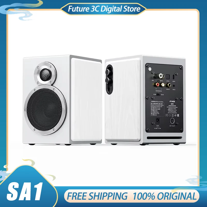 FiiO SA1 Active Speaker Desktop Bluetooth Speaker HIFI Sound Quality High-precision Lossless 31 Segment Customize PEQ LDAC APP
FiiO SA1 Active Speaker Desktop Bluetooth Speaker HIFI Sound Quality High-precision Lossless 31 Segment Customize PEQ LDAC APP