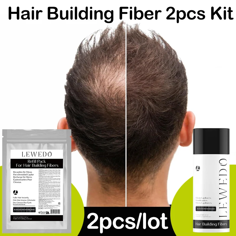 LEWEDO Hair Building Fiber Powder Kit Keratin Hair Fibers Refill Bag Bald Extension Hair Thickener Powder & Hair Styling Powder
LEWEDO Hair Building Fiber Powder Kit Keratin Hair Fibers Refill Bag Bald Extension Hair Thickener Powder & Hair Styling Powder