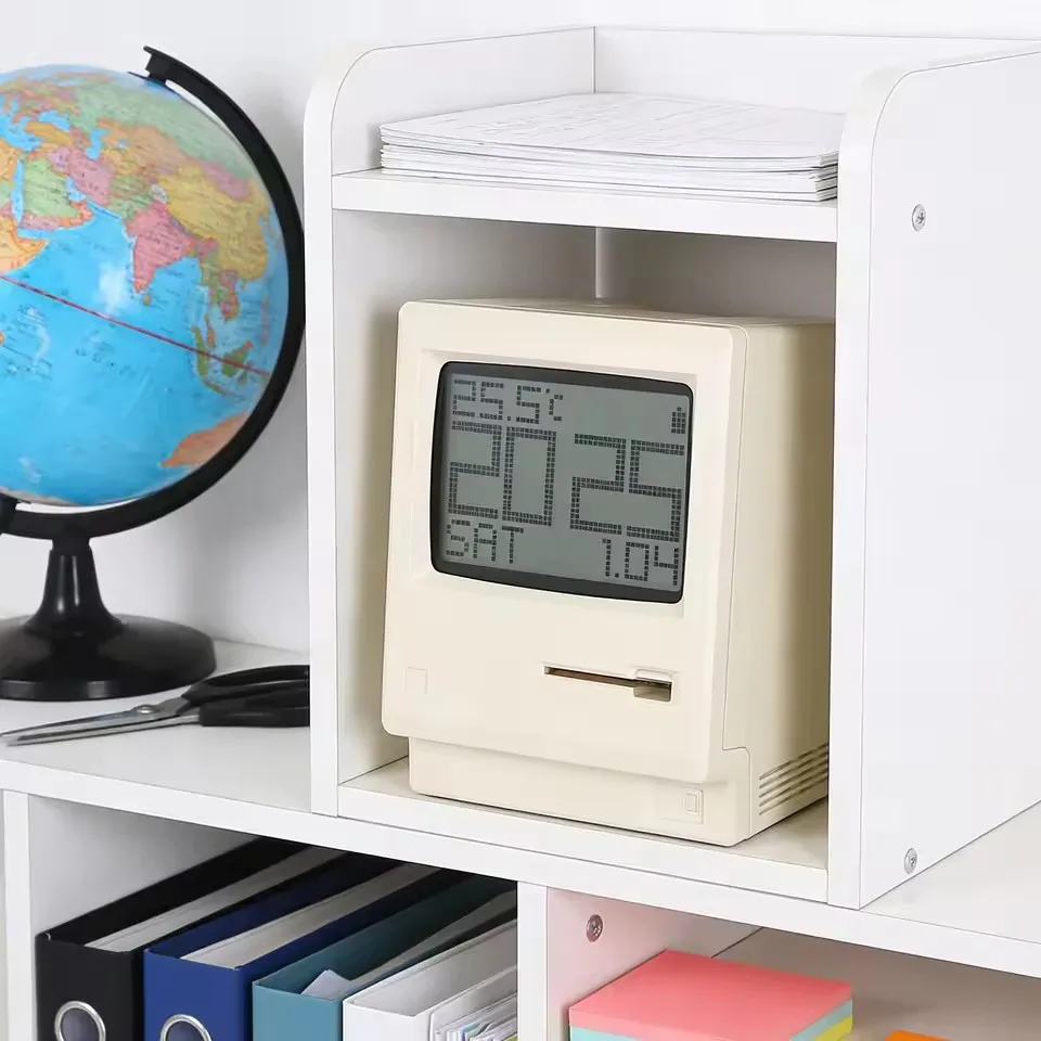 New Retro Maclock Keyboard Alarm Clock Creative Desktop Decor Student Wake Up Artifact Computer Keyboard Style Home Decoration
New Retro Maclock Keyboard Alarm Clock Creative Desktop Decor Student Wake Up Artifact Computer Keyboard Style Home Decoration