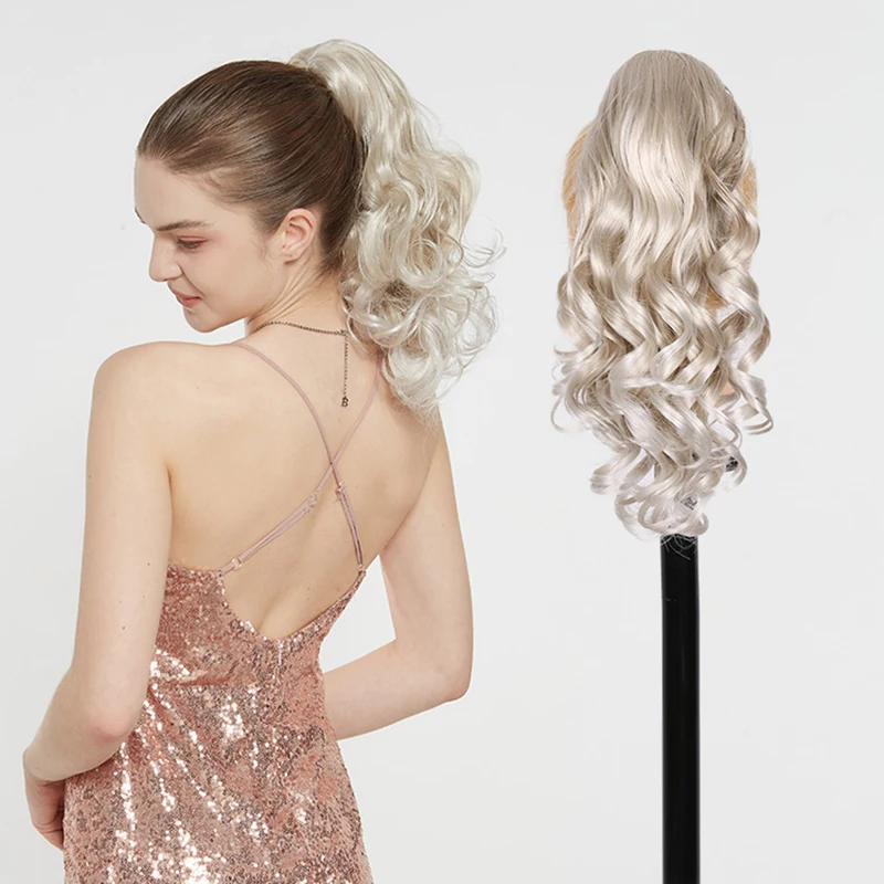 Snowdrop Claw Clip Synthetic Ponytial Blonde Colored Extension Elegant Natural Pony Tail Femme For Daily Use
Snowdrop Claw Clip Synthetic Ponytial Blonde Colored Extension Elegant Natural Pony Tail Femme For Daily Use