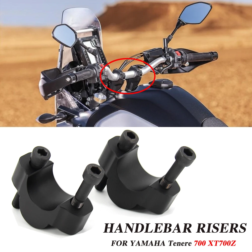 New For Yamaha Tenere 700 Tenere700 XT700Z XTZ 700 Motorcycle Accessories Handlebar Risers Clamp Mount Riser Clamps
New For Yamaha Tenere 700 Tenere700 XT700Z XTZ 700 Motorcycle Accessories Handlebar Risers Clamp Mount Riser Clamps