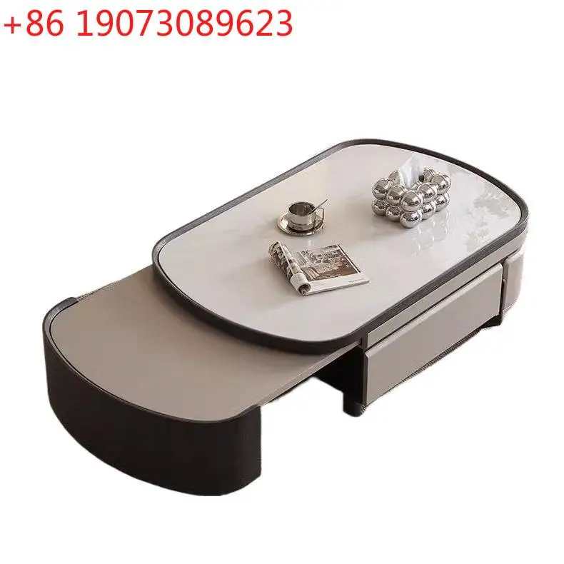 Минималистичный овальный журнальный столик для гостиной, элитный, в стиле лайт-люкс, с телескопической функцией, из микрокристаллического камня
Минималистичный овальный журнальный столик для гостиной, элитный, в стиле лайт-люкс, с телескопической функцией, из микрокристаллического камня