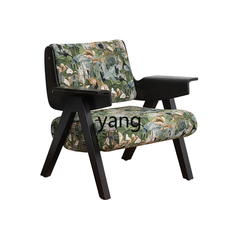 LH retro single sofa light luxury solid wood leisure sofa chair living room balcony armrest back chair
LH retro single sofa light luxury solid wood leisure sofa chair living room balcony armrest back chair