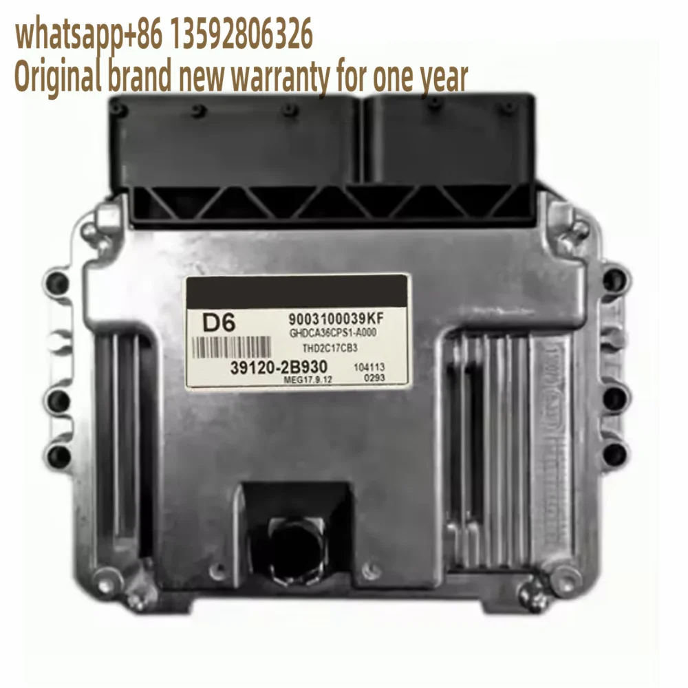 Original 39120-2b923 Ecu Engine Board Electronic Control Unit Meg17.9.12 For Kia Hyundai 
Original 39120-2b923 Ecu Engine Board Electronic Control Unit Meg17.9.12 For Kia Hyundai
