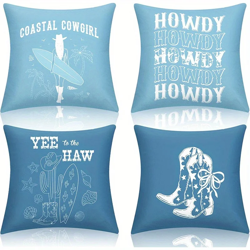 Home Decor Coastal Cowgirl and Western Boots s Pattern Cushion Cover Suitable for Sofa Bedroom
Home Decor Coastal Cowgirl and Western Boots s Pattern Cushion Cover Suitable for Sofa Bedroom