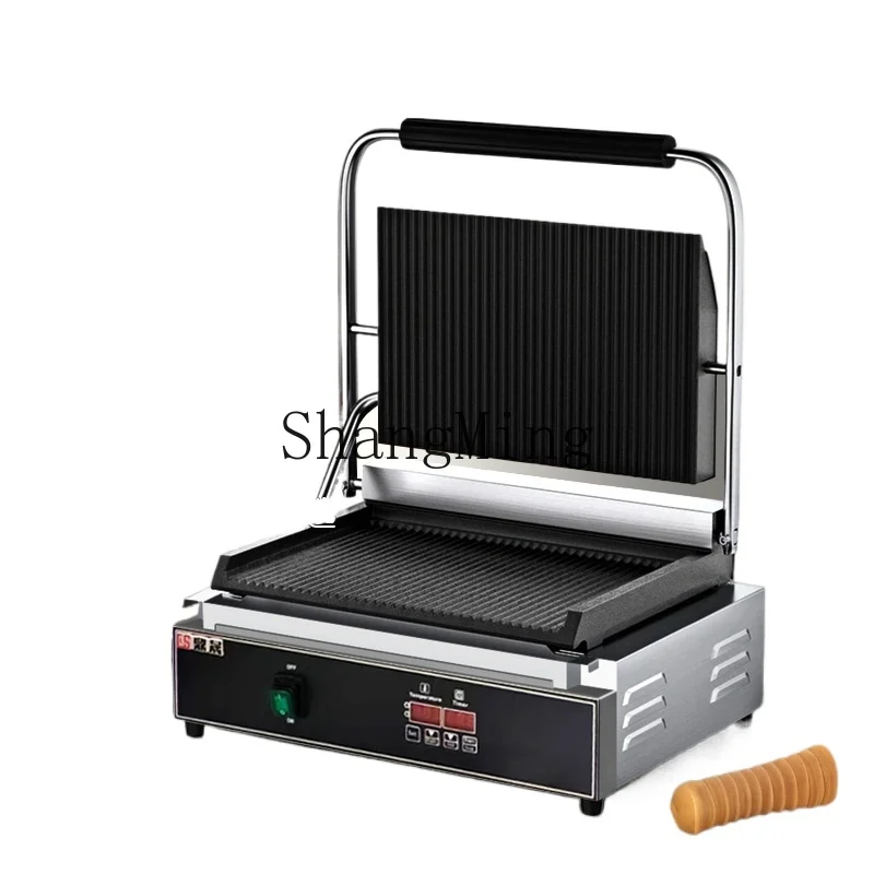 ZYY commercial electric hot plate electric grilling furnace single head full pit sandwich barbecue steak press machine
ZYY commercial electric hot plate electric grilling furnace single head full pit sandwich barbecue steak press machine