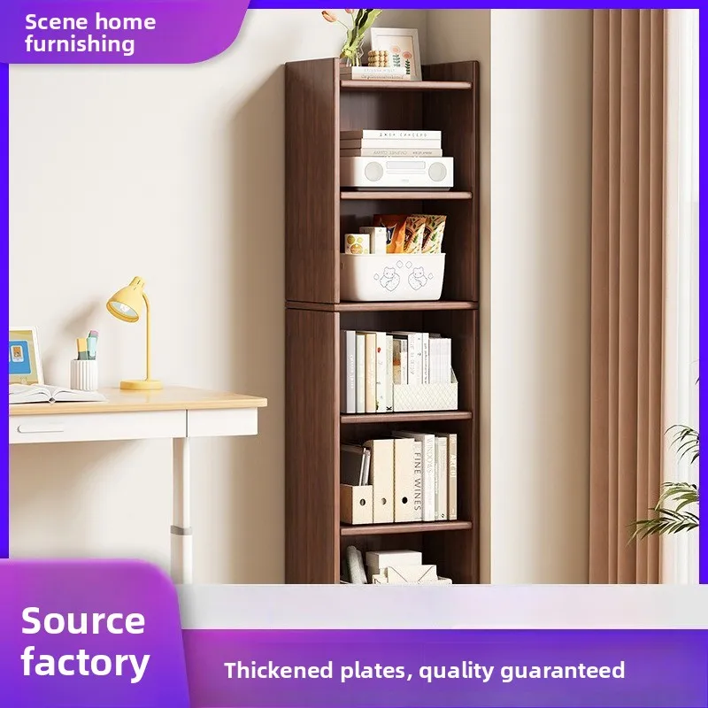 Narrow bookshelf Modern simple small floor-to-wall multi-layer storage rack Corner cabinet Narrow locker
Narrow bookshelf Modern simple small floor-to-wall multi-layer storage rack Corner cabinet Narrow locker
