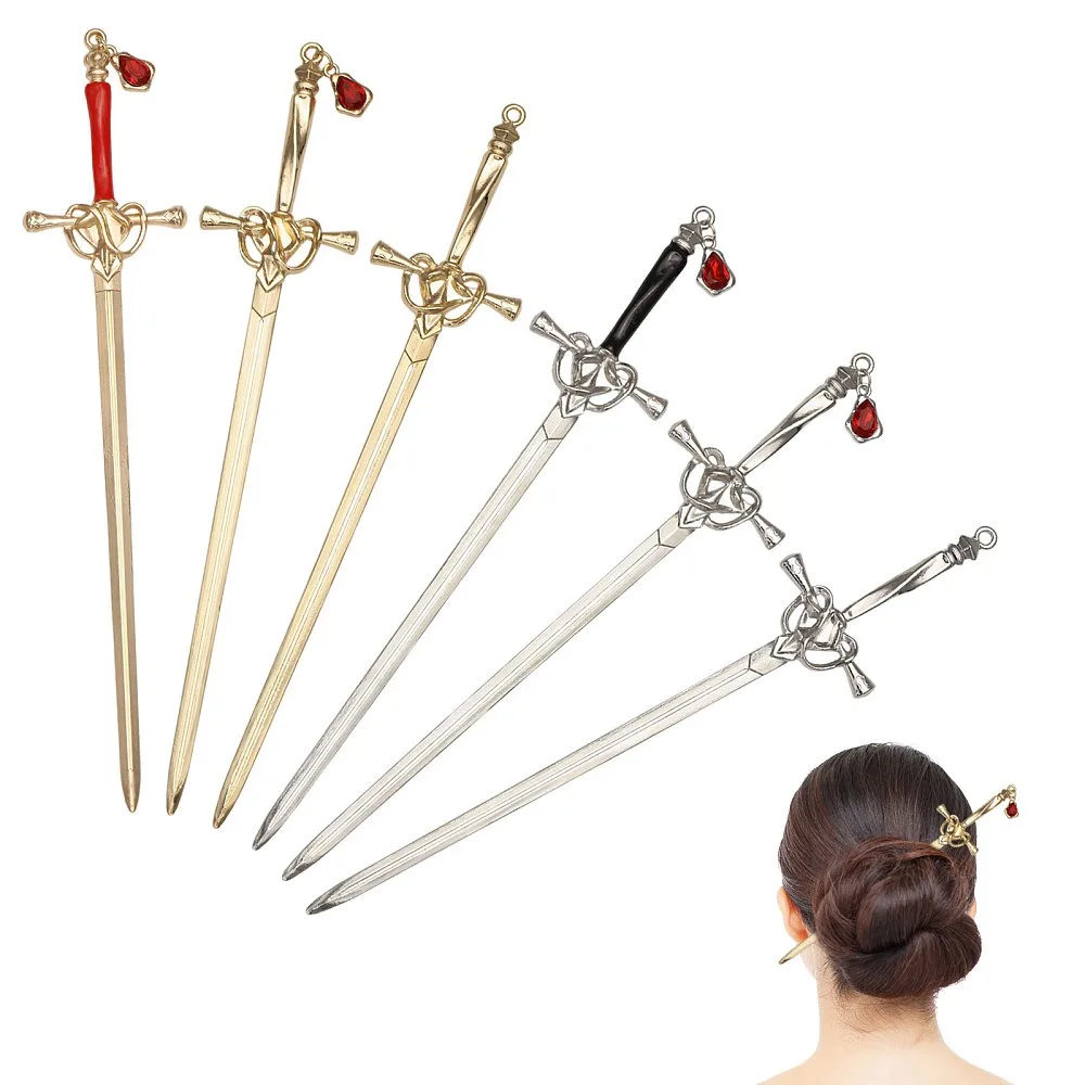 6Pcs 6 Styles Alloy Hair Pin Chinese Ancient Hair Sticks Platinum Light Gold 202x41.5~42.5x5~7mm 1pc/style
6Pcs 6 Styles Alloy Hair Pin Chinese Ancient Hair Sticks Platinum Light Gold 202x41.5~42.5x5~7mm 1pc/style