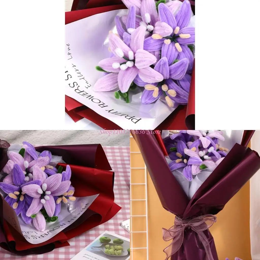 R6FD Pipe Cleaners Kits DIY Bouquet Making Set Chenilles Stems Floral Tape Floral Wir
R6FD Pipe Cleaners Kits DIY Bouquet Making Set Chenilles Stems Floral Tape Floral Wir