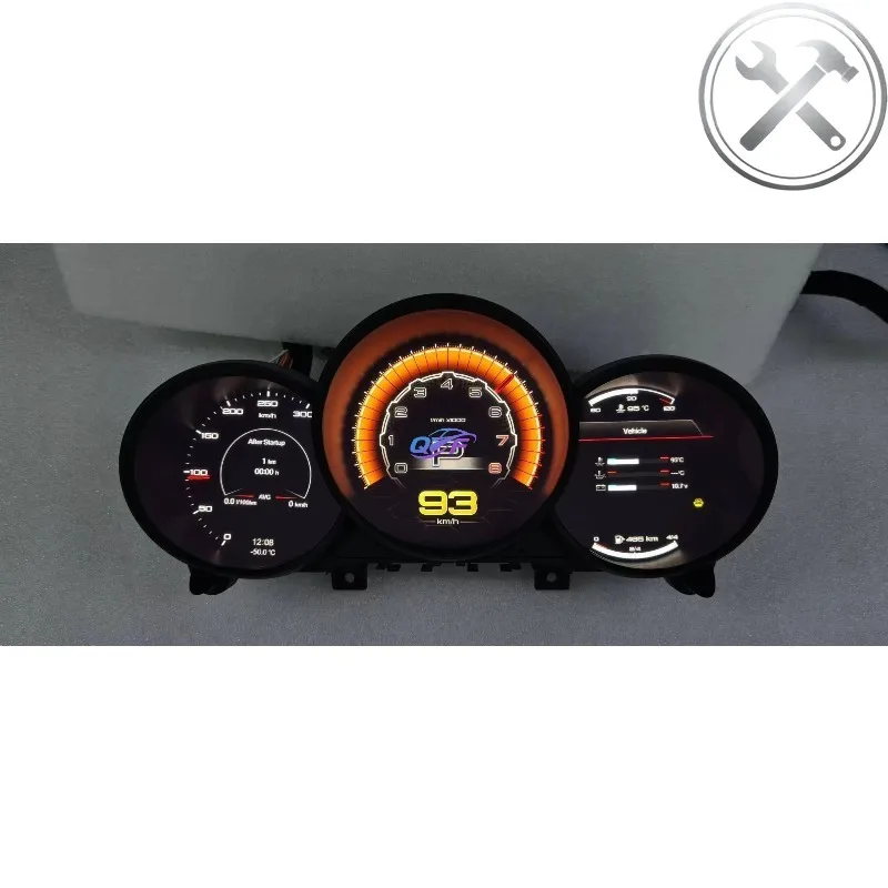 12.3 Inch Ghost Screen LCD Digital Virtual Cockpit Dashboard Speedometer Instrument Cluster Auto Upgrade for 987 Cayman 2005-2
12.3 Inch Ghost Screen LCD Digital Virtual Cockpit Dashboard Speedometer Instrument Cluster Auto Upgrade for 987 Cayman 2005-2
