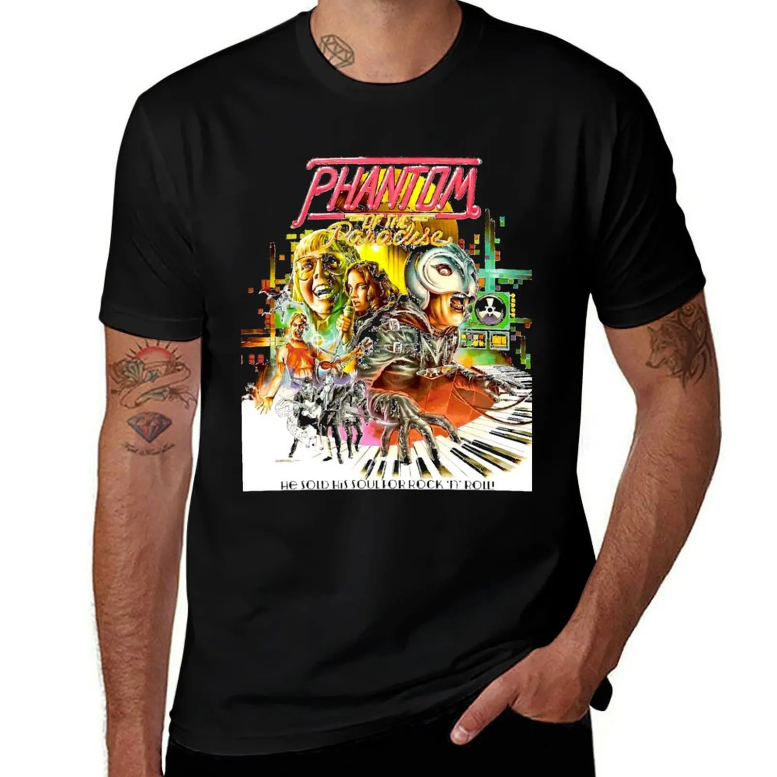 Phantom of the Paradise T-Shirt Quick Dry Light Sports T-Shirt
Phantom of the Paradise T-Shirt Quick Dry Light Sports T-Shirt