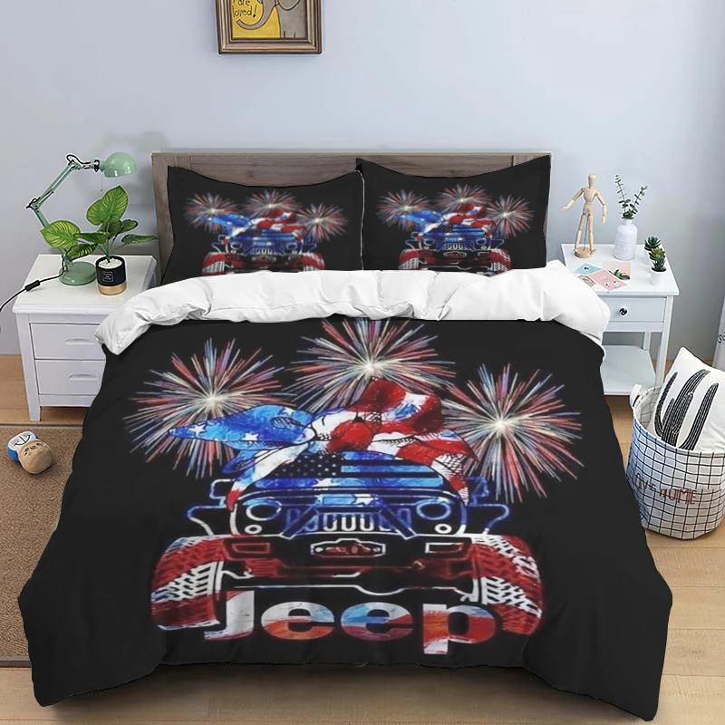 J-JEEP модный комплект из трех предметов с модным принтом, подходит для детей и взрослых, пододеяльник, наволочка, комплект постельного белья, подарок на день рождения
J-JEEP модный комплект из трех предметов с модным принтом, подходит для детей и взрослых, пододеяльник, наволочка, комплект постельного белья, подарок на день рождения