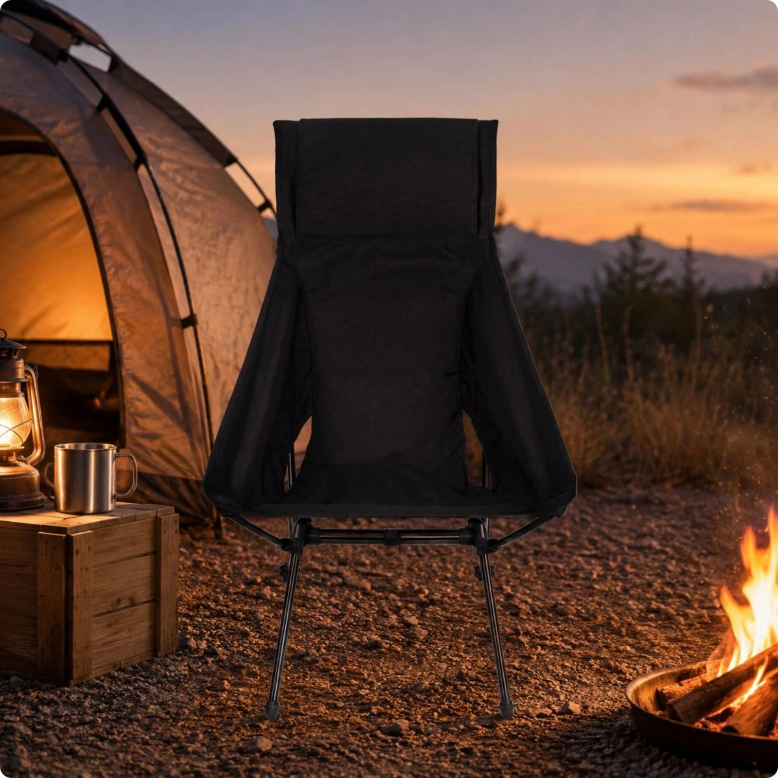 Folding Moon Chair Lightweight High Back Camping Chair Outdoor Furniture Easy to Carry Compact
Folding Moon Chair Lightweight High Back Camping Chair Outdoor Furniture Easy to Carry Compact
