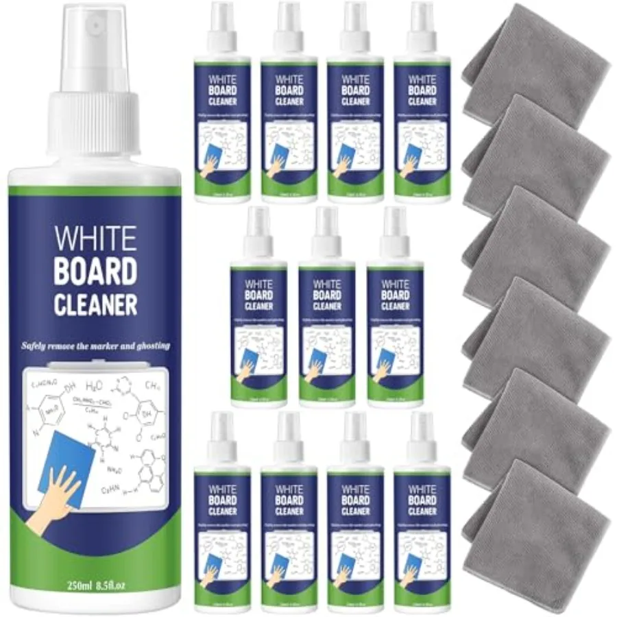 Pack White Board Cleaner Spray.5oz Dry Erase Board Cleaner for Whiteboard Removes Permanent Marker Stains Non-toxic Cleaning So
Pack White Board Cleaner Spray.5oz Dry Erase Board Cleaner for Whiteboard Removes Permanent Marker Stains Non-toxic Cleaning So