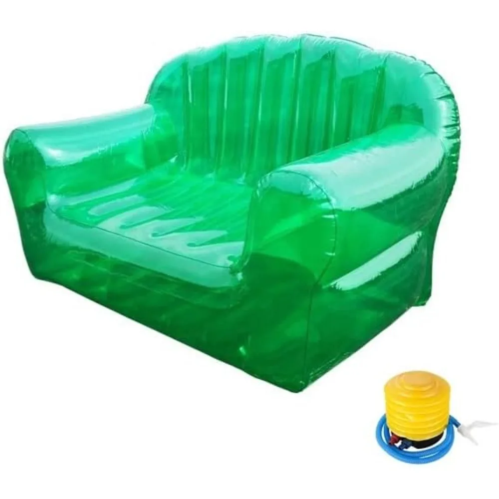 Clear Sofa Seat Transparent Inflatable Couch Multicolored PVC Sofa Waterproof Blow Up Couch Bean Bag Lazy SofaChair for Home/Dor
Clear Sofa Seat Transparent Inflatable Couch Multicolored PVC Sofa Waterproof Blow Up Couch Bean Bag Lazy SofaChair for Home/Dor