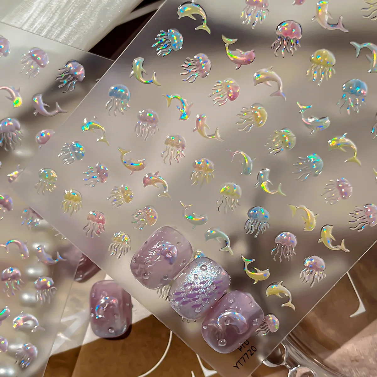 1 шт. наклейки для ногтей с изображением медуз и дельфинов, наклейки для ногтей своими руками, модные аксессуары, наклейки для ногтей, самоклеящиеся наклейки для ногтей
1 шт. наклейки для ногтей с изображением медуз и дельфинов, наклейки для ногтей своими руками, модные аксессуары, наклейки для ногтей, самоклеящиеся наклейки для ногтей