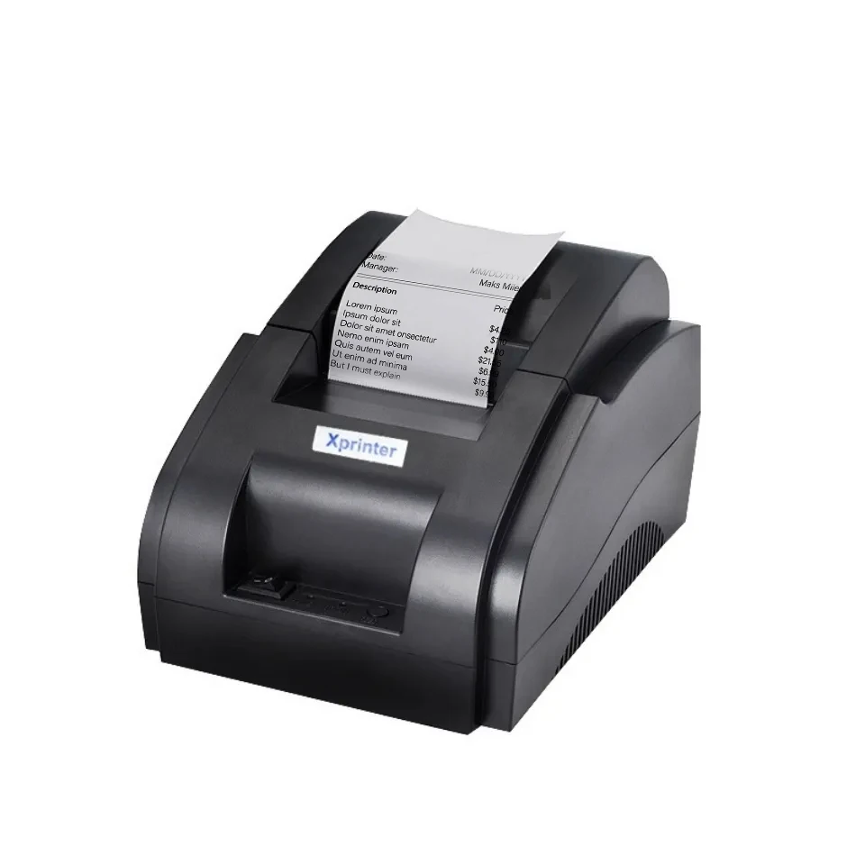 58mm Thermal Printer Mechanism in Black and White Used Stock Receipt and Bracelets Printer with 58mm Thermal Paper
58mm Thermal Printer Mechanism in Black and White Used Stock Receipt and Bracelets Printer with 58mm Thermal Paper