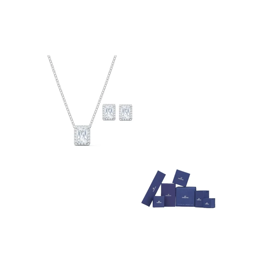 Swarovski Angelic Rhodium Plated, Cubic Zirconia Necklaces Women's 5579842
Swarovski Angelic Rhodium Plated, Cubic Zirconia Necklaces Women's 5579842