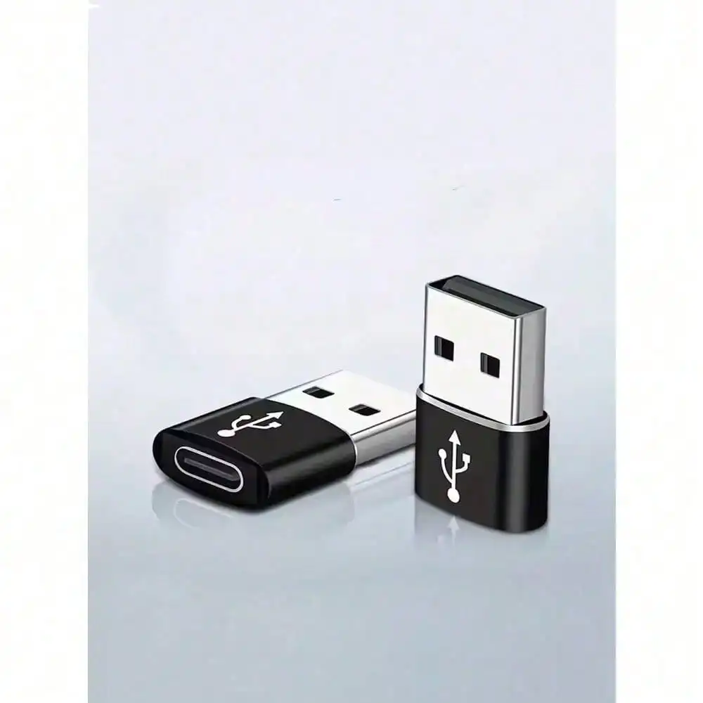3pcs USB To Type-C Adapter, Suitable For Charging &Data Transfer Between Phones, Computers, Cameras With USB To Type-C Interface
3pcs USB To Type-C Adapter, Suitable For Charging &Data Transfer Between Phones, Computers, Cameras With USB To Type-C Interface