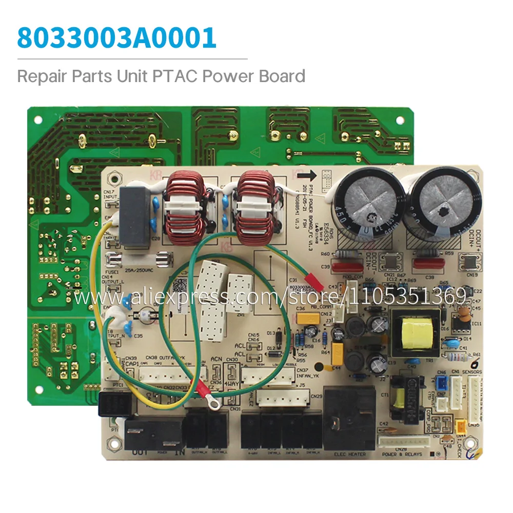 Repair Parts Unit PTAC Power Board 8033003A0001 For Trane Chigo Air Conditioner Indoor spare riginal Parts accessories tools
Repair Parts Unit PTAC Power Board 8033003A0001 For Trane Chigo Air Conditioner Indoor spare riginal Parts accessories tools