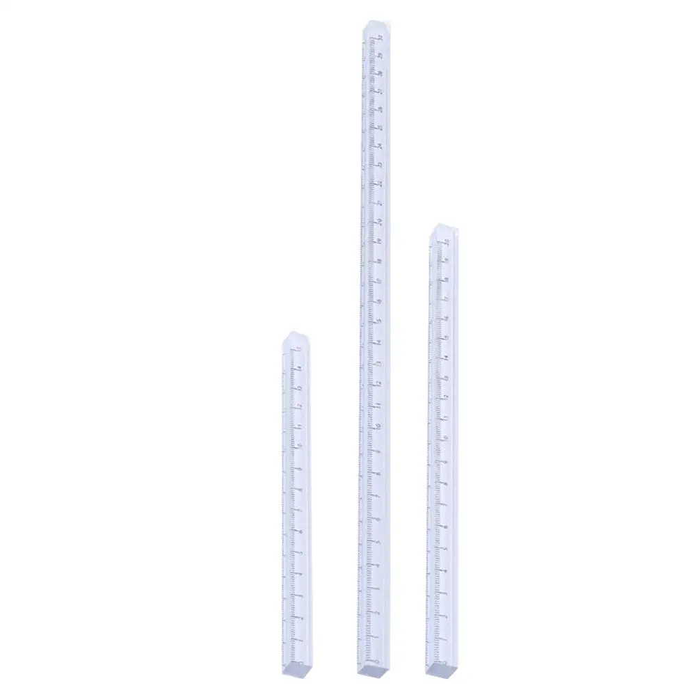 3 Pcs Transparent Ruler Set Acrylic Straight Measuring Tool Centimeter Professional Design Architecture Engineering
3 Pcs Transparent Ruler Set Acrylic Straight Measuring Tool Centimeter Professional Design Architecture Engineering