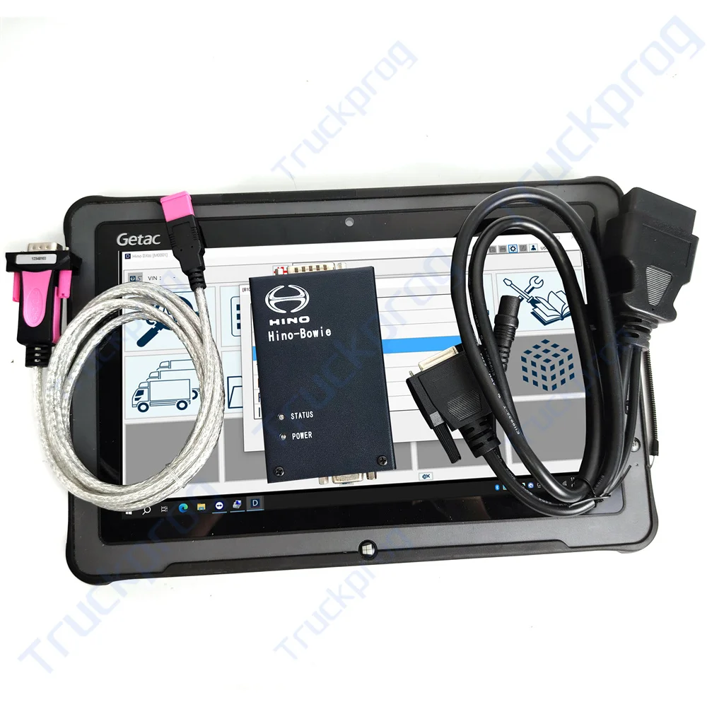 Getac Laptop for Hino Bowie OBD2 USB Cable for Hino Diagnostic Explorer 3.16 New Version DX DXIII Truck Diagnostic Scanner Tool
Getac Laptop for Hino Bowie OBD2 USB Cable for Hino Diagnostic Explorer 3.16 New Version DX DXIII Truck Diagnostic Scanner Tool
