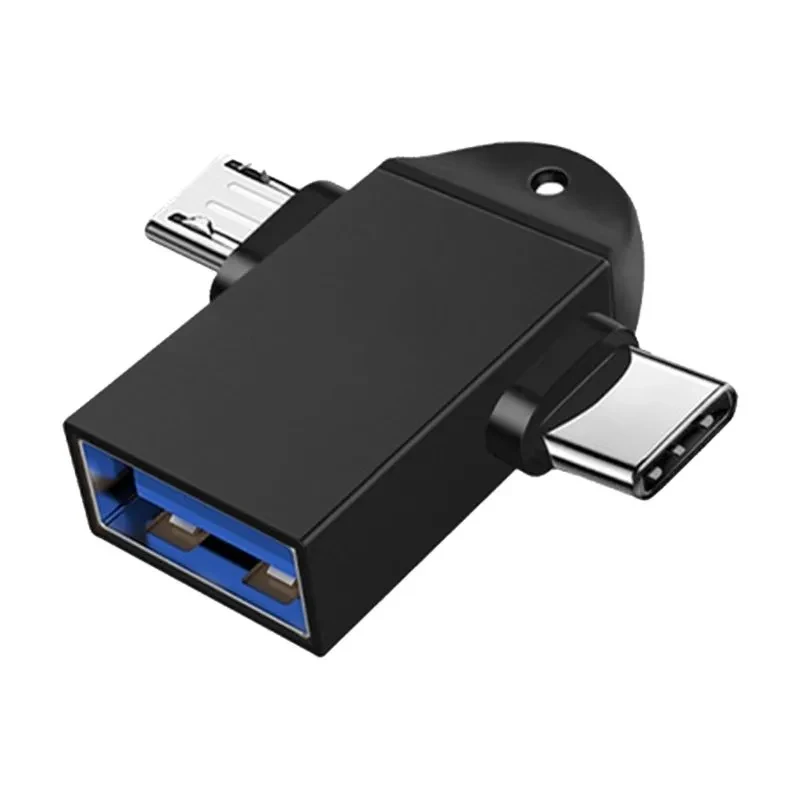 Адаптер USB 2-в-1 Type-C/Micro OTG, многофункциональный коннектор USB для передачи данных, конвертер для ноутбуков, U-дисков, жестких дисков, планшетов
Адаптер USB 2-в-1 Type-C/Micro OTG, многофункциональный коннектор USB для передачи данных, конвертер для ноутбуков, U-дисков, жестких дисков, планшетов