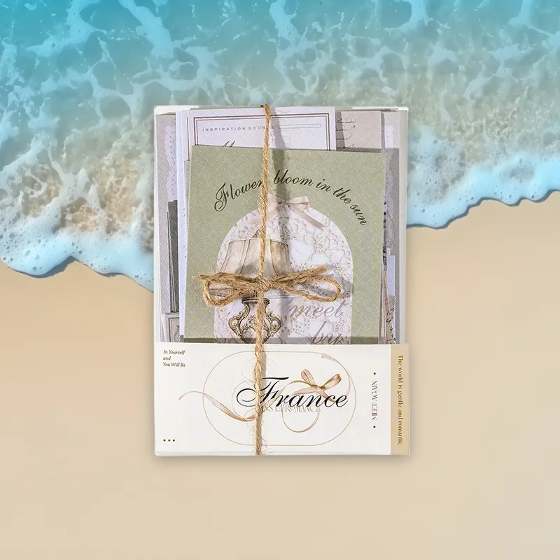 100 Sheets/pack Romance in Southern France Collection French Elegance Writable Sticker Set Generous Quantity
100 Sheets/pack Romance in Southern France Collection French Elegance Writable Sticker Set Generous Quantity