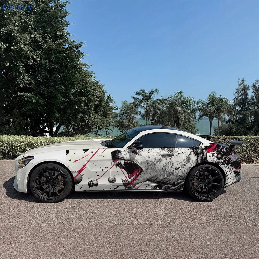 2pcs Blood Chain Hound Rage, Durable, Fade-resistant, Enhance Vehicle Aesthetics With Bold Artistic Design Car Vinyl Wraps
2pcs Blood Chain Hound Rage, Durable, Fade-resistant, Enhance Vehicle Aesthetics With Bold Artistic Design Car Vinyl Wraps