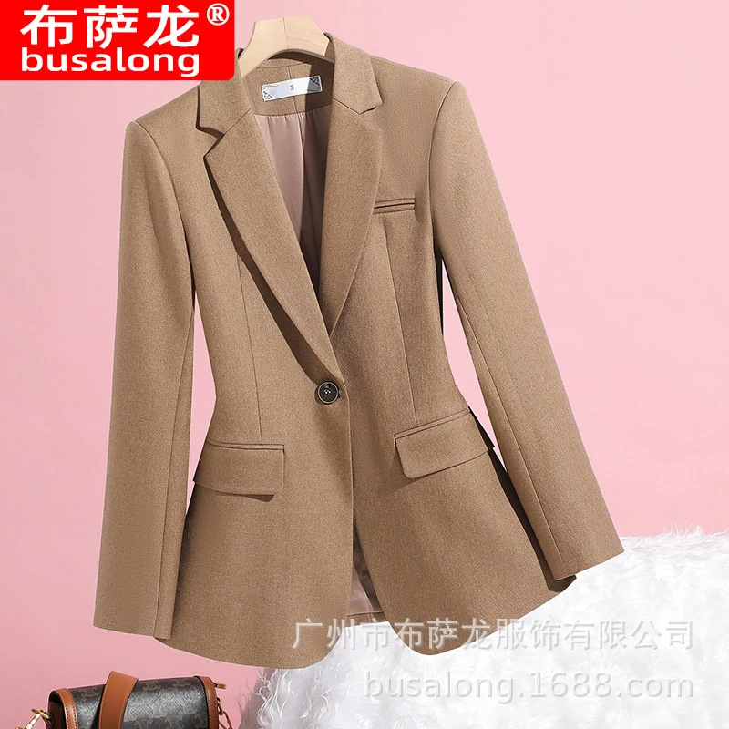 2026New style business blazer for women, long-sleeved professional suit, formal women's jacket, workwear wholesale
2026New style business blazer for women, long-sleeved professional suit, formal women's jacket, workwear wholesale